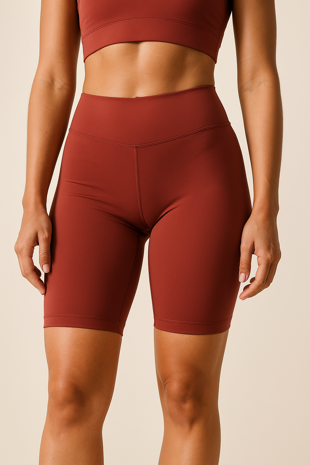 Lunara Shorts in red